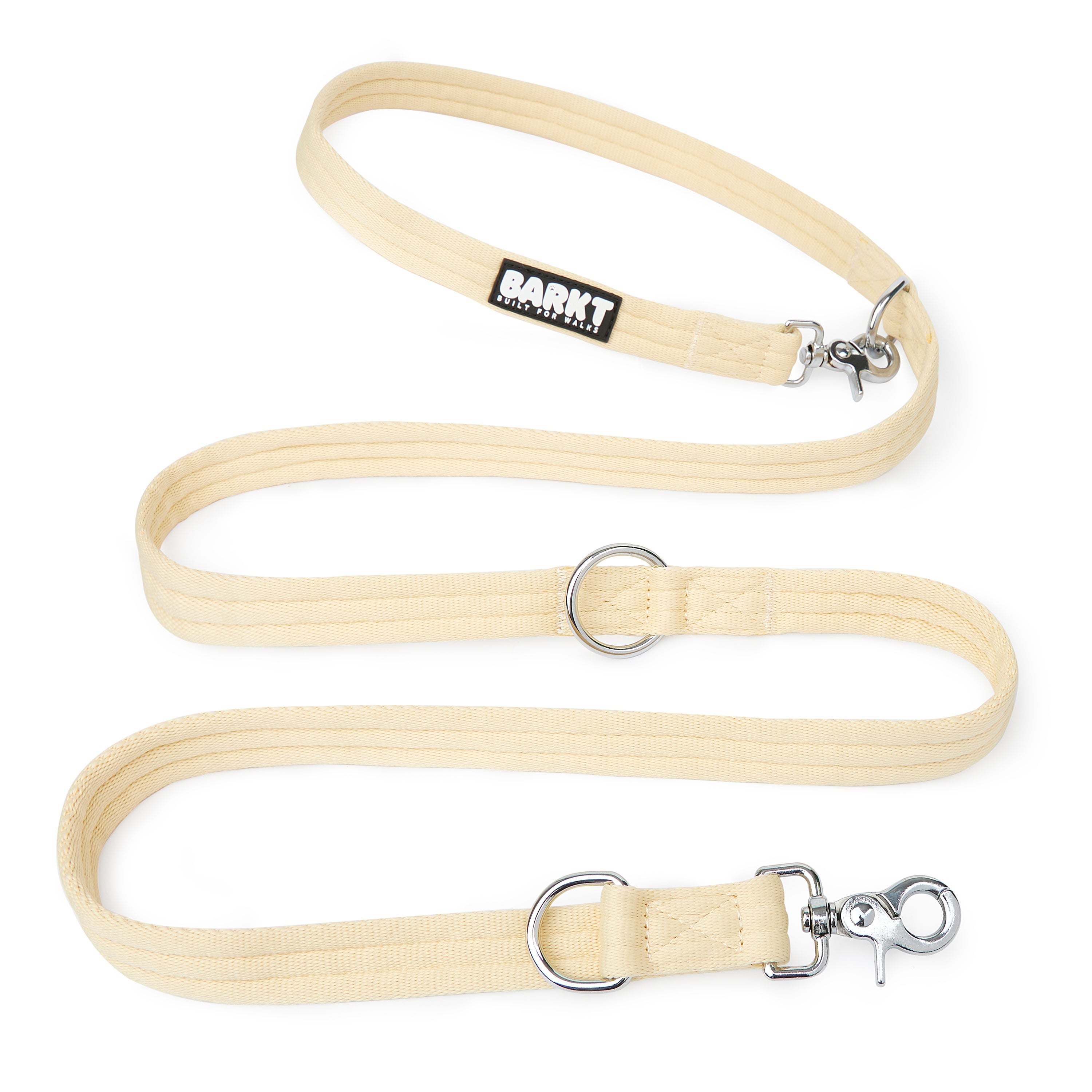 City Cream Double-Ended Lead 2.1m Length